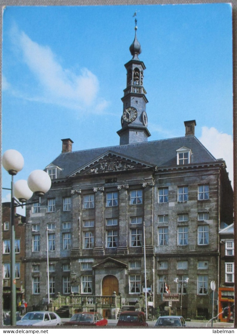 HOLLAND NETHERLAND S-HERTOGENBOSCH TOWN HALL MARKET POSTCARD CARTOLINA ANSICHTSKARTE CARTE POSTALE POSTKARTE CARD KARTE - 's-Hertogenbosch