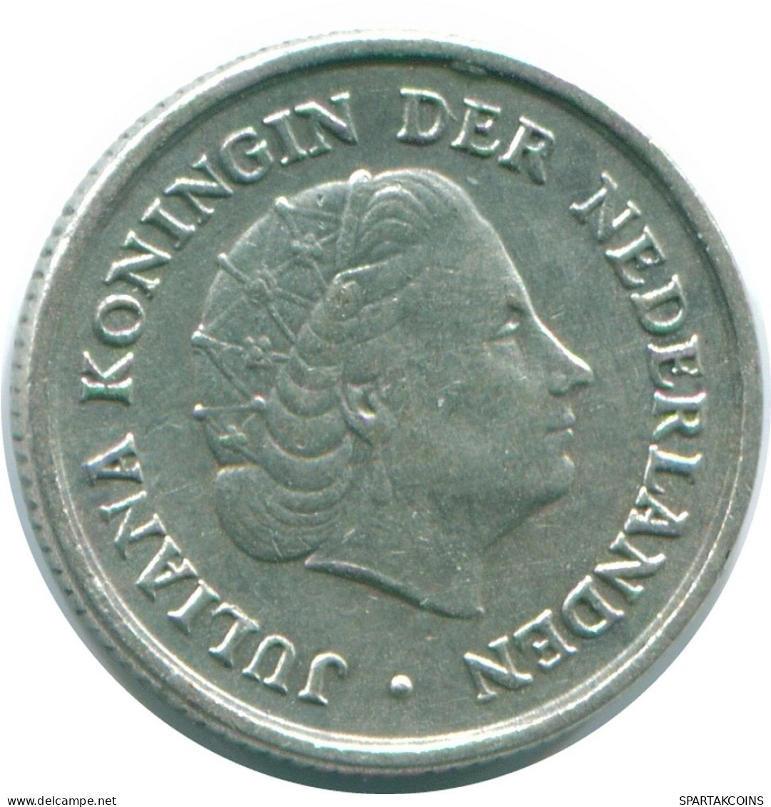 1/10 GULDEN 1966 ANTILLAS NEERLANDESAS PLATA Colonial Moneda #NL12845.3.E.A - Nederlandse Antillen