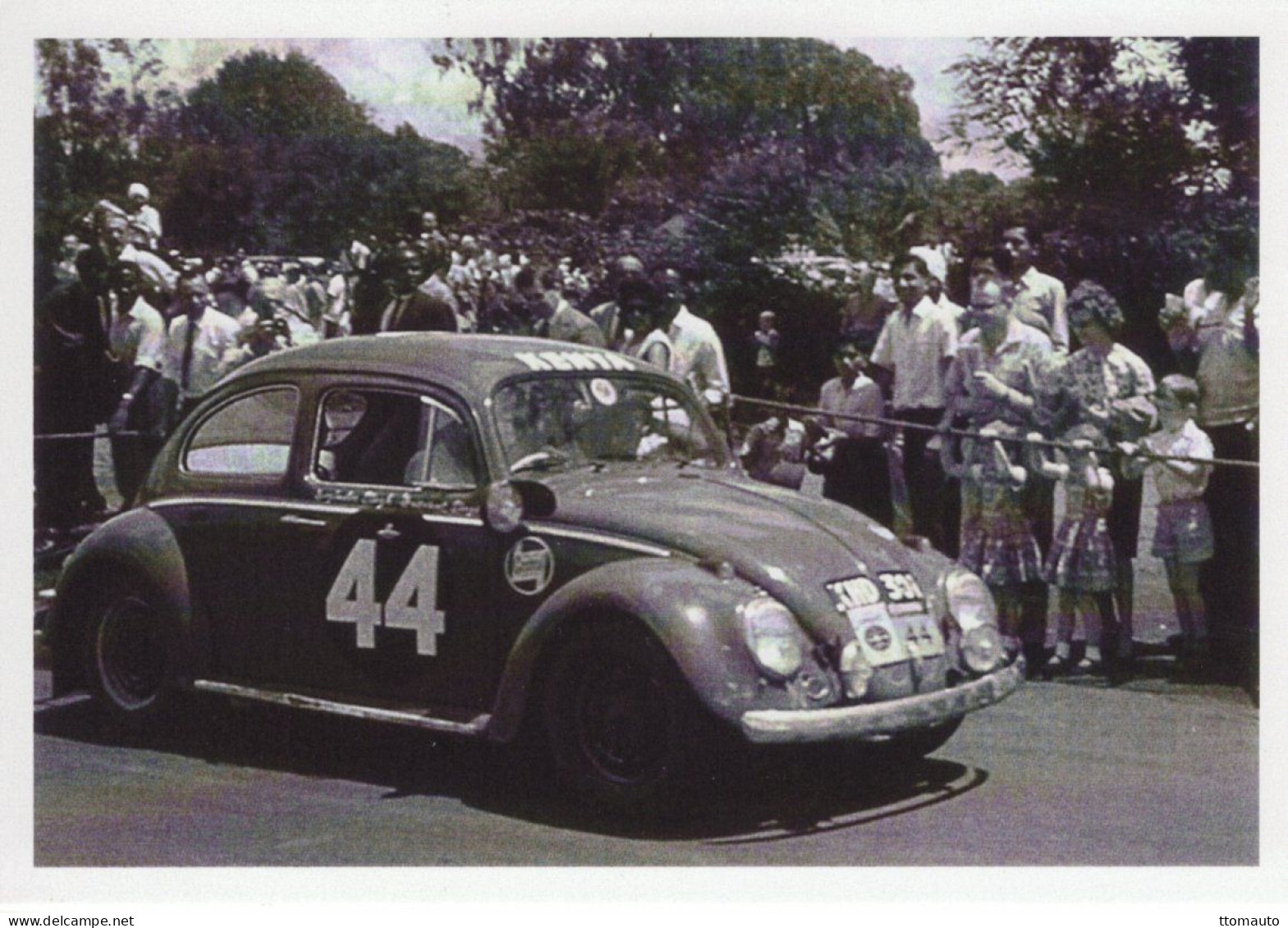 Volkswagen Coccinelle Sur East African Safari Rallye 1962 - Joghinder Singh -  CPM - Rally's