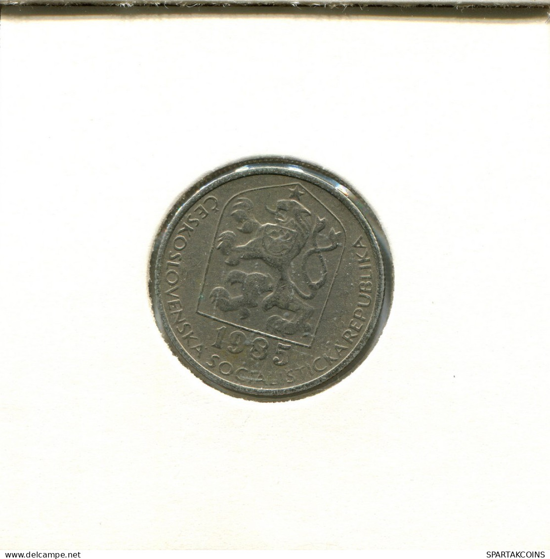 50 HALERU 1985 CZECHOSLOVAKIA Coin #AZ946.U.A - Tsjechoslowakije