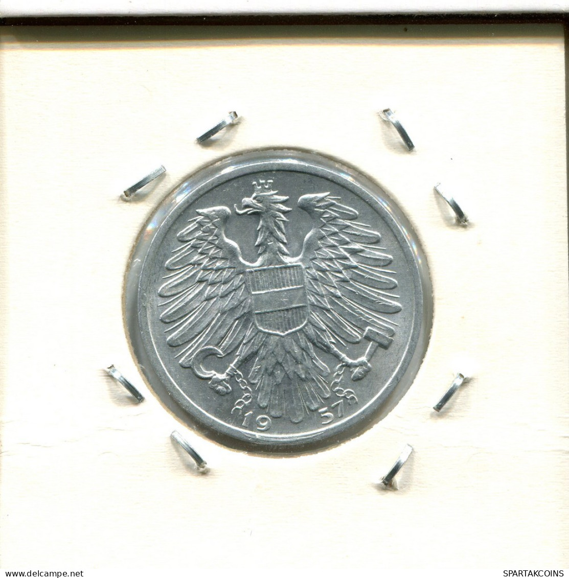 1 SCHILLING 1957 ÖSTERREICH AUSTRIA Münze #AT620.D.A - Oesterreich