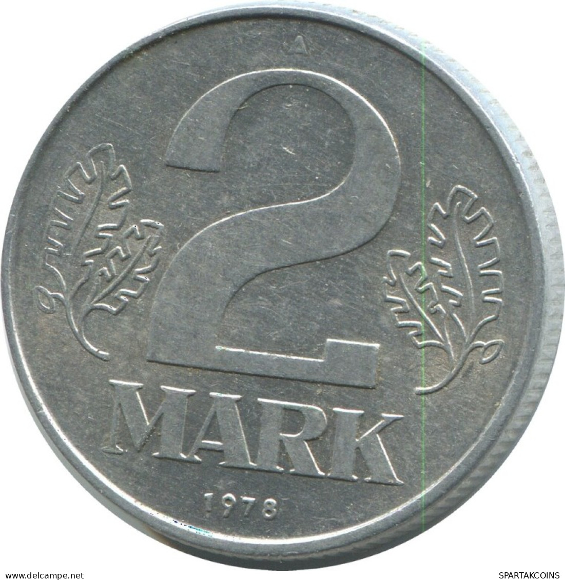 2 MARK 1978 A DDR EAST GERMANY Coin #AE124.U.A - 2 Marchi