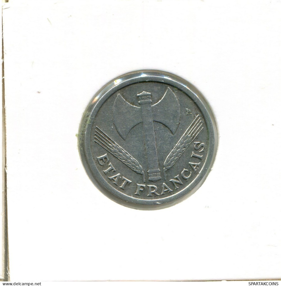 1 FRANC 1943 FRANCIA FRANCE Moneda #BA754.E.A - 1 Franc