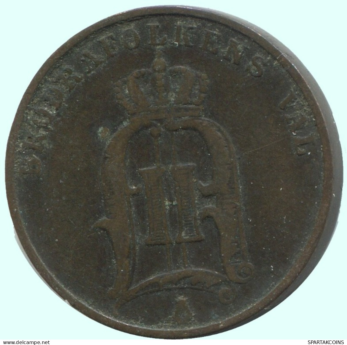 2 ORE 1881 SUECIA SWEDEN Moneda #AC897.2.E.A - Suecia