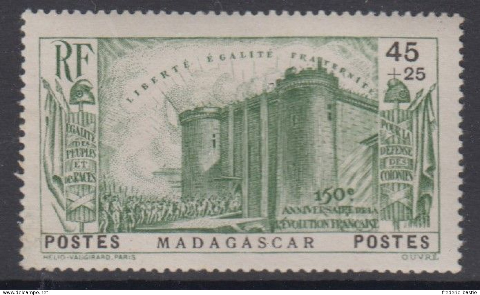 MADAGASCAR  -    N° 209 *   - Cote : 15 € - Unused Stamps