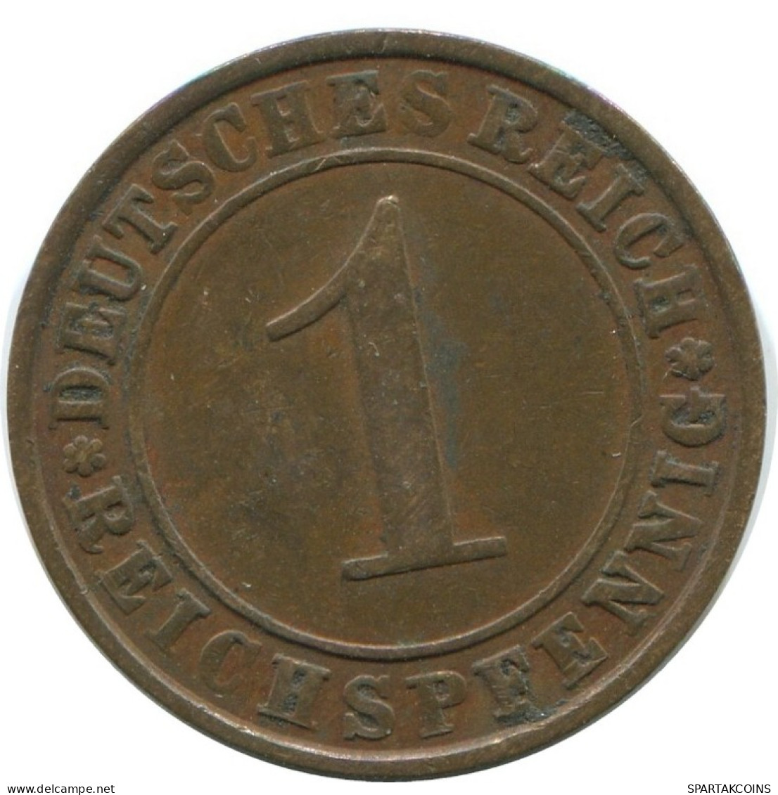 1 REICHSPFENNIG 1930 A DEUTSCHLAND Münze GERMANY #AD458.9.D.A - 1 Renten- & 1 Reichspfennig