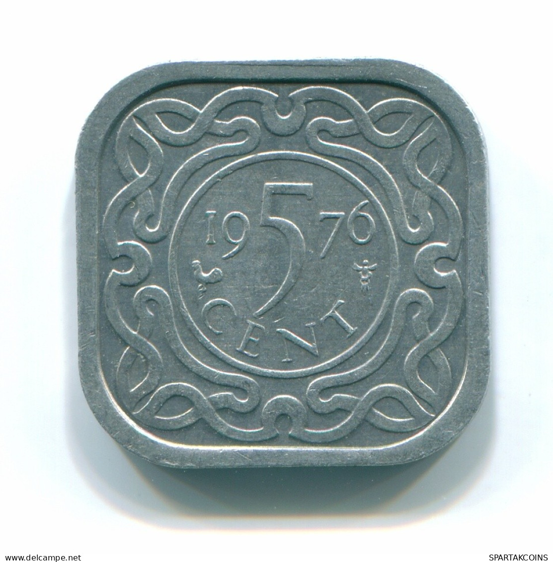 5 CENTS 1976 SURINAME Aluminium Coin #S12571.U.A - Surinam 1975 - ...