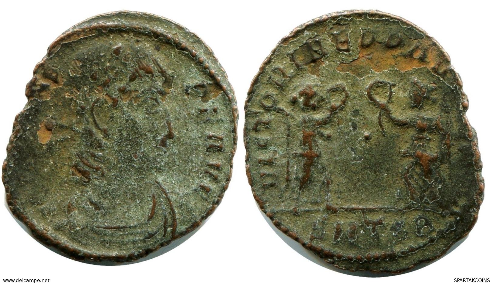 CONSTANS MINTED IN THESSALONICA FROM THE ROYAL ONTARIO MUSEUM #ANC11887.14.D.A - L'Empire Chrétien (307 à 363)