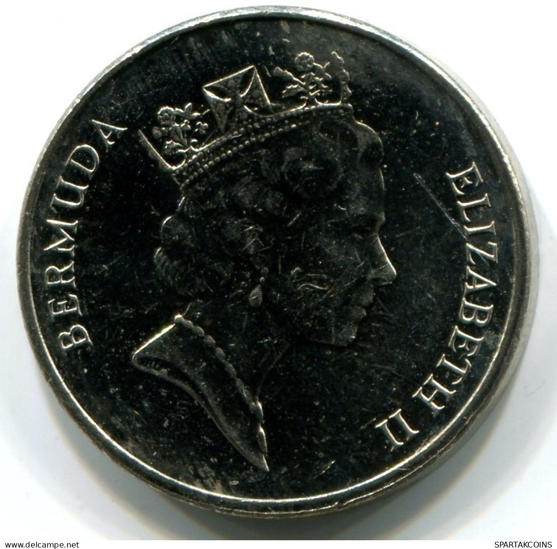 5 CENT 1997 BERMUDES BERMUDA Pièce UNC #W11297.F.A - Bermuda