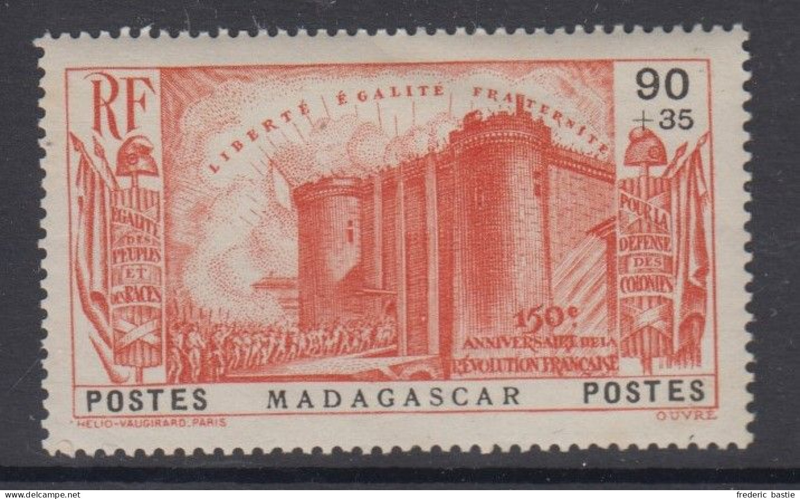 MADAGASCAR  -    N° 211 *   - Cote : 15 € - Ongebruikt