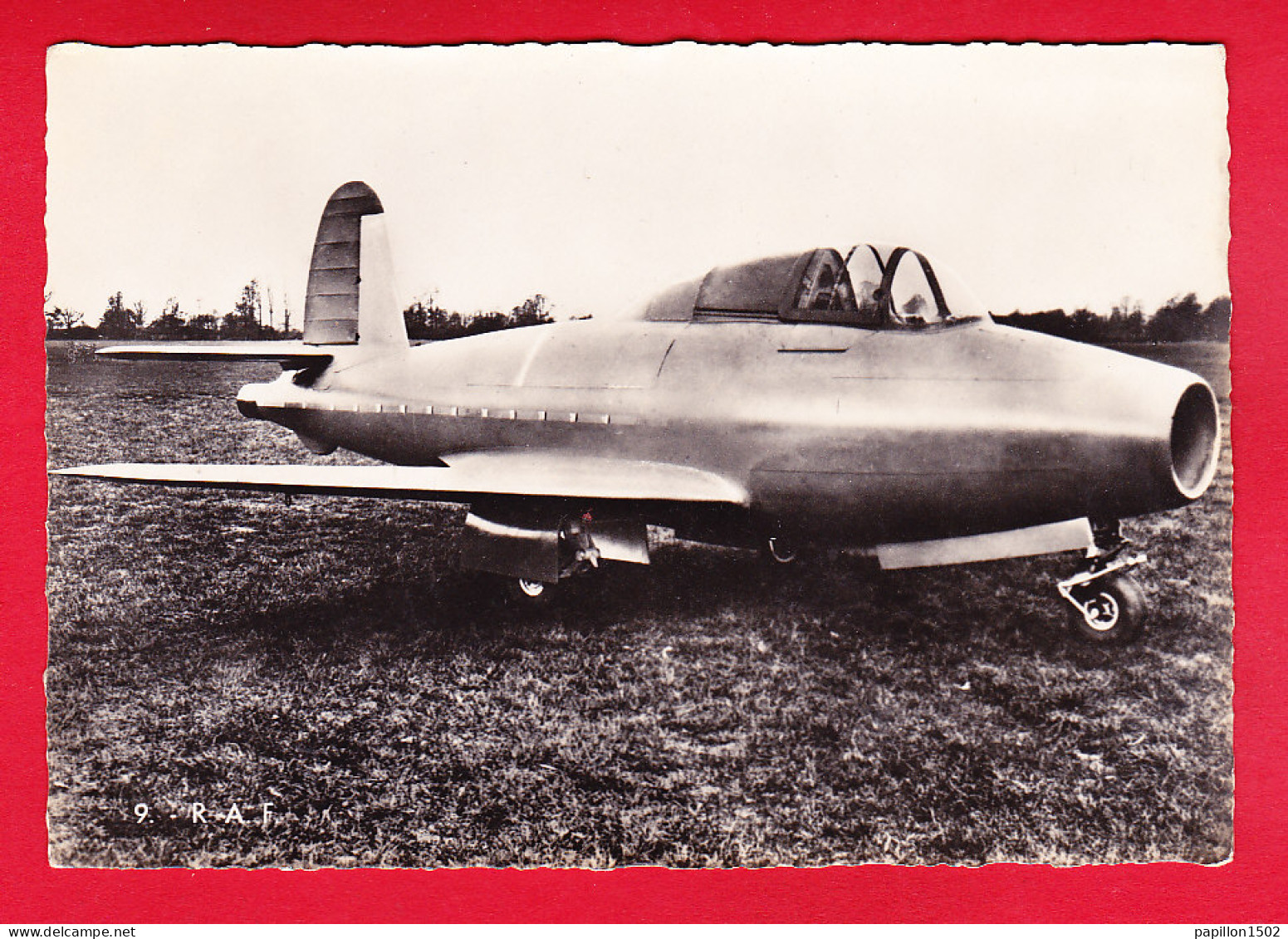 Aviation-142P122  R.A.F. Avion à Propulsion Par Réaction, BE - 1939-1945: 2ème Guerre