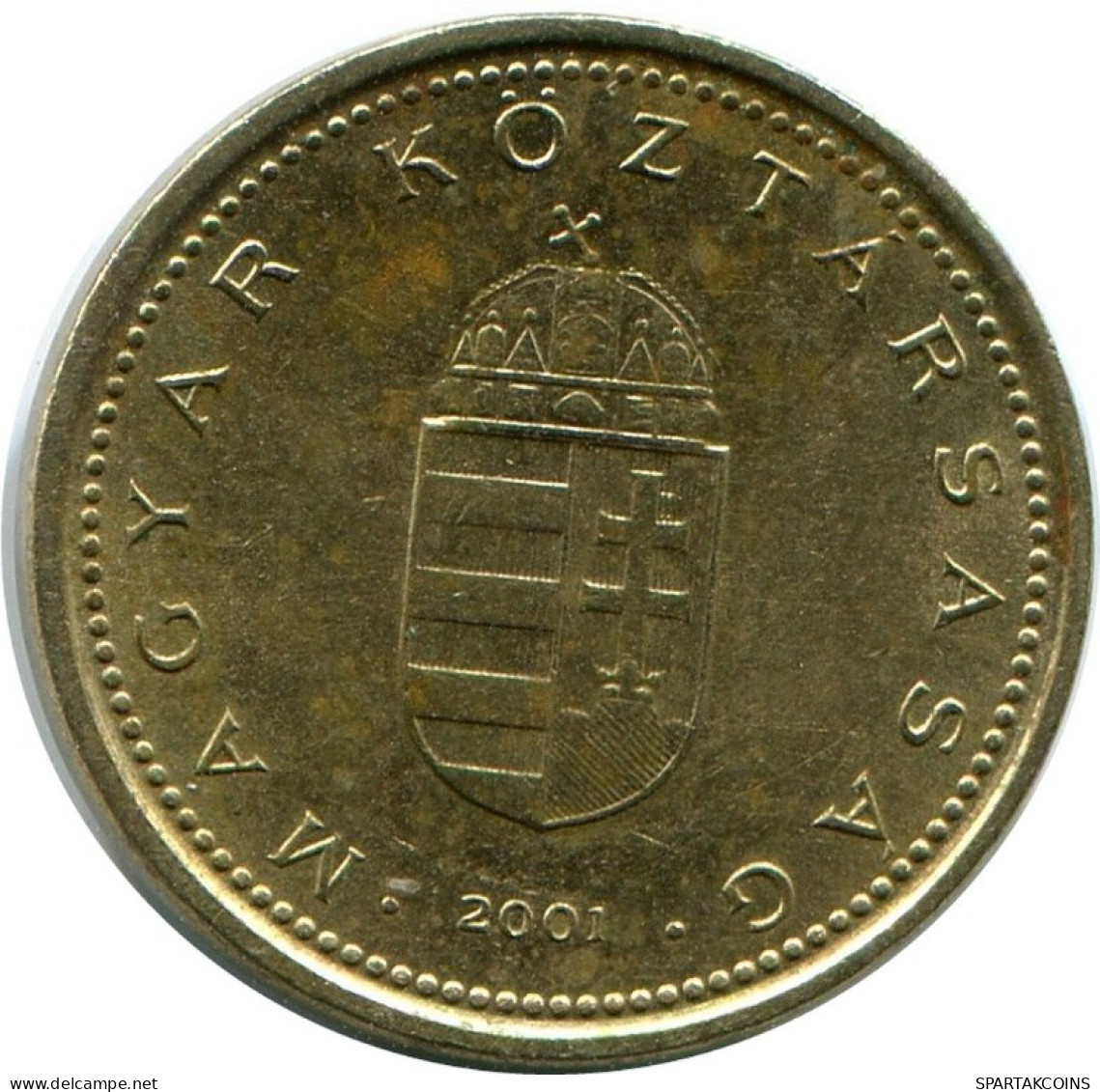 1 FORINT 2001 HUNGARY Coin #AH922.U.A - Hungary