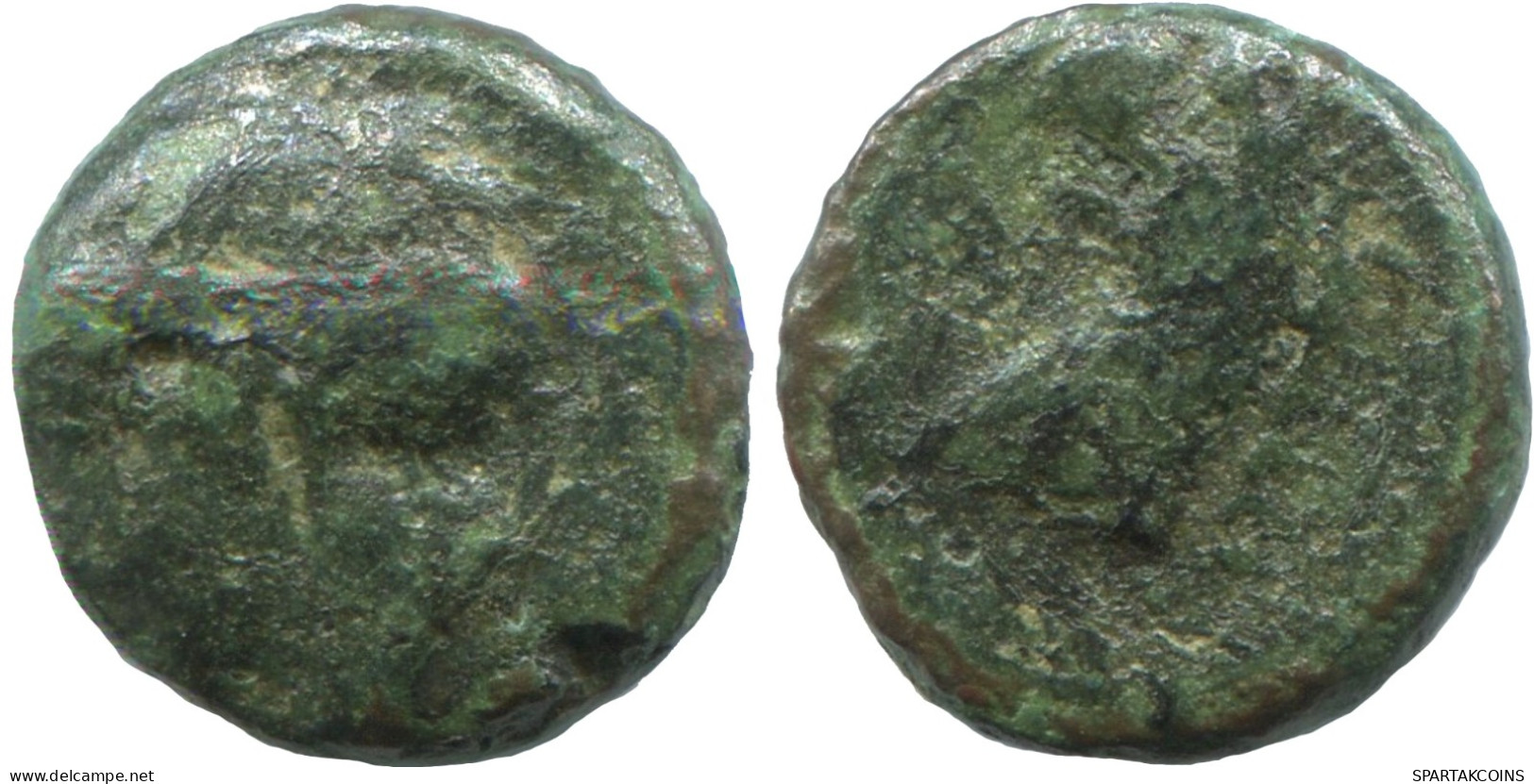 Ancient Antike Authentische Original GRIECHISCHE Münze 1.5g/12mm #SAV1291.11.D.A - Greche