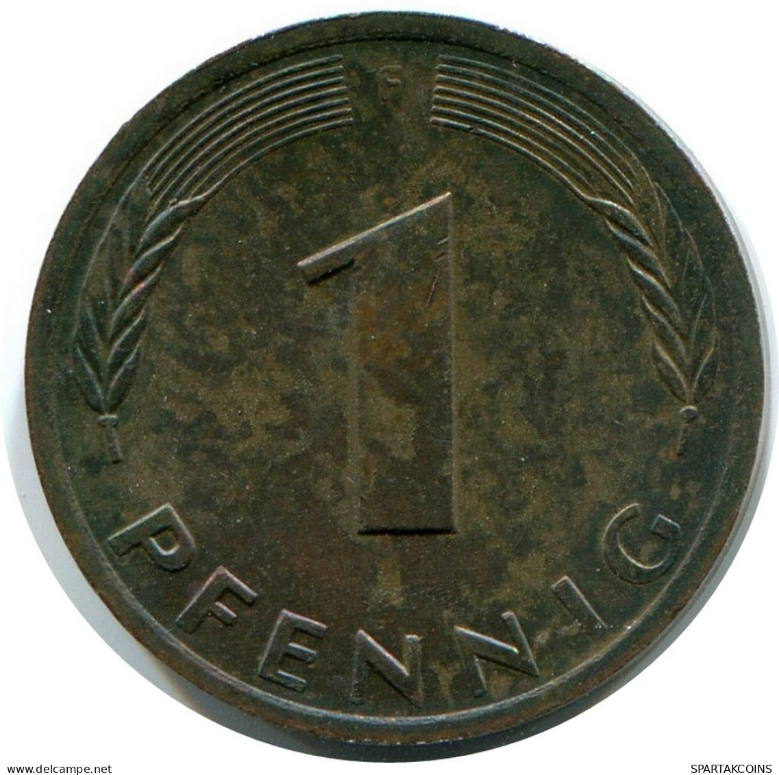 1 PFENNIG 1978 F BRD ALEMANIA Moneda GERMANY #AW934.E.A - 1 Pfennig
