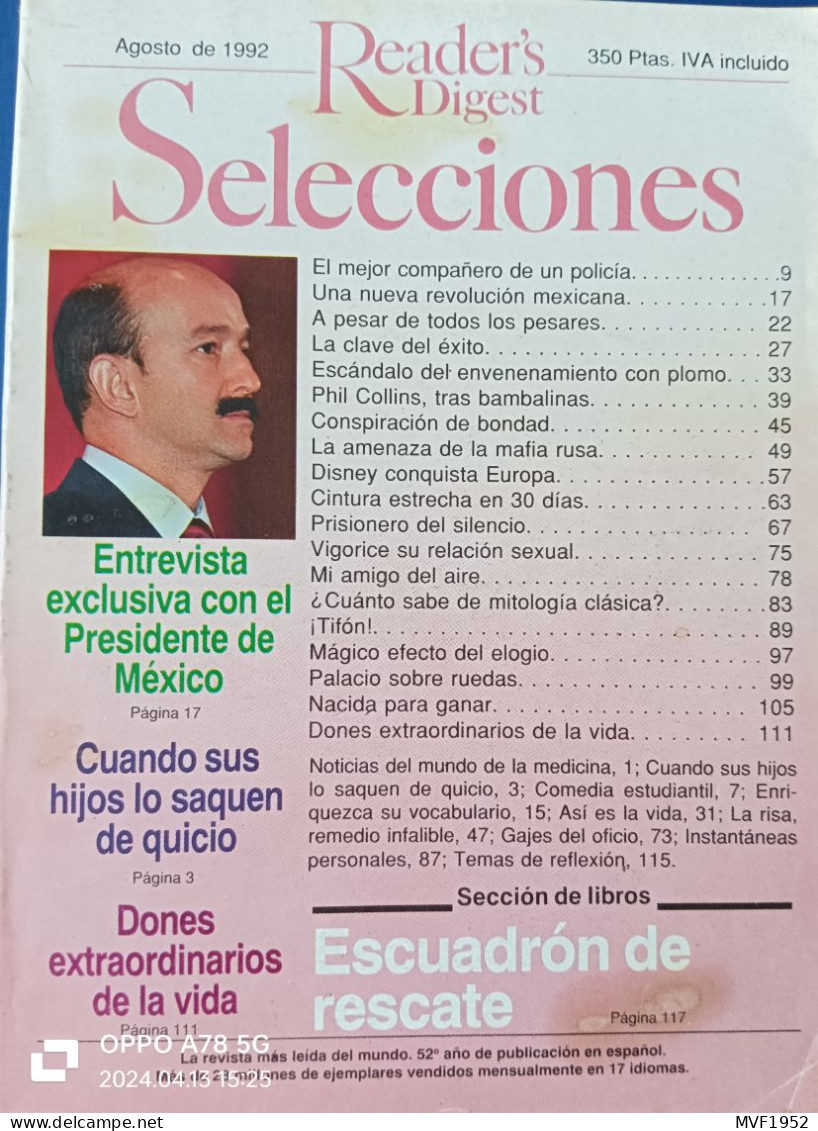 Revista Selecciones Reader's Digest - [4] Themes