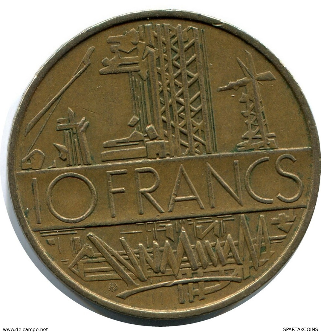 10 FRANCS 1975 FRANCE Pièce #AX098.F.A - 10 Francs