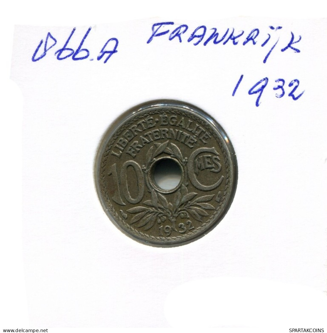 10 CENTIMES 1932 FRANCE Coin French Coin #AN106.U.A - 10 Centimes
