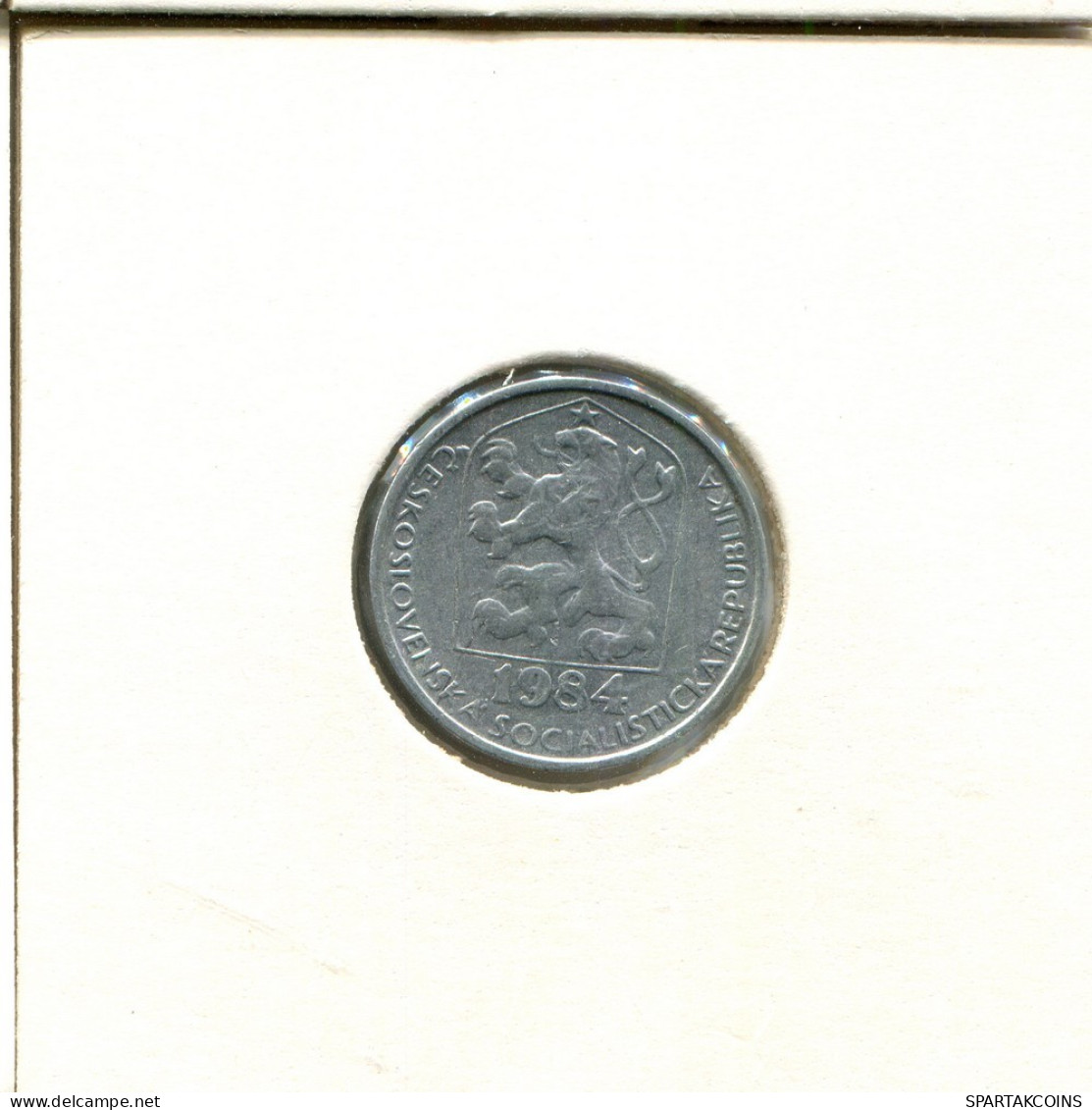 10 HALERU 1984 CHECOSLOVAQUIA CZECHOESLOVAQUIA SLOVAKIA Moneda #AZ933.E.A - Tchécoslovaquie