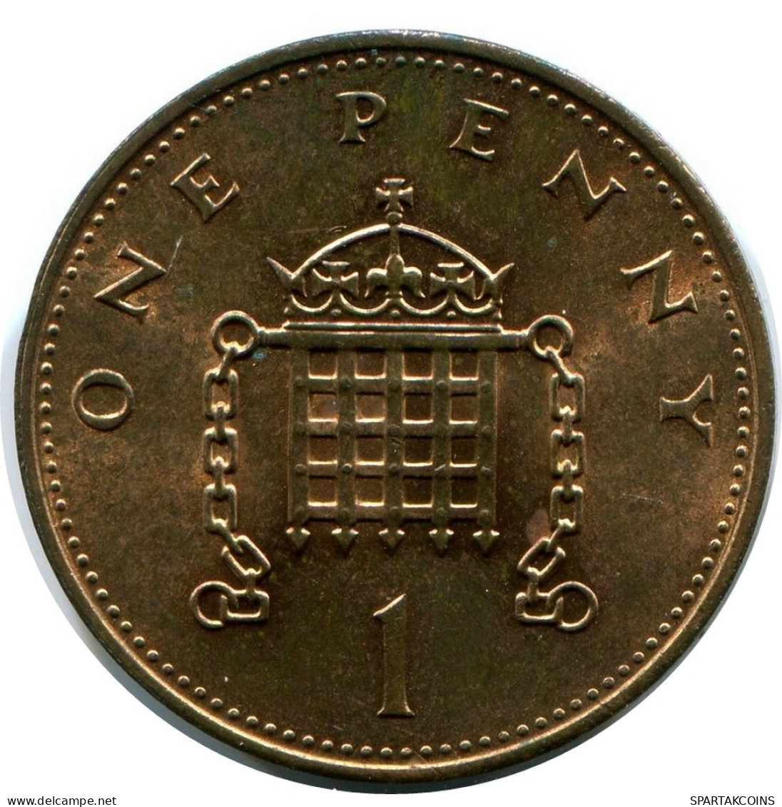 PENNY 1982 UK GROßBRITANNIEN GREAT BRITAIN Münze #AX092.D.A - 1 Penny & 1 New Penny