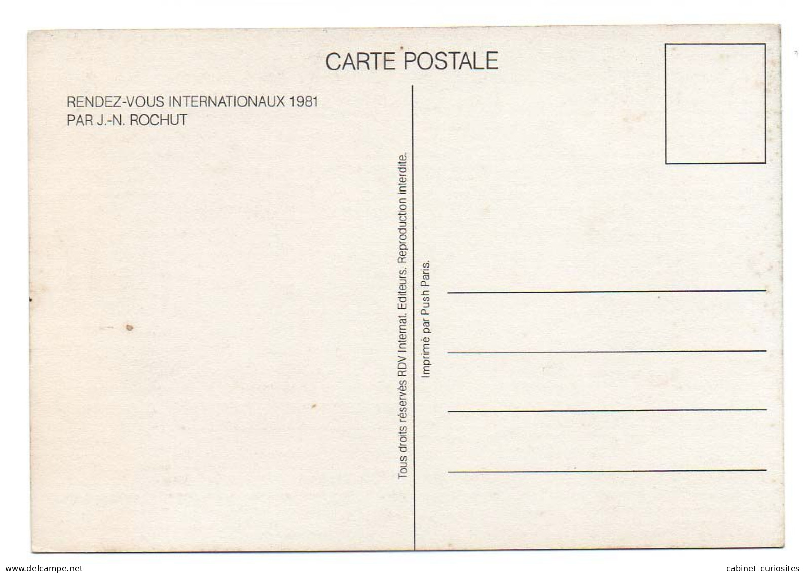 Publicité Pour Le SALON DES COLLECTIONNEURS De Cartes Postales, Vieux Papiers, Presse, Chromos - Paris Hilton 1981 - Advertising