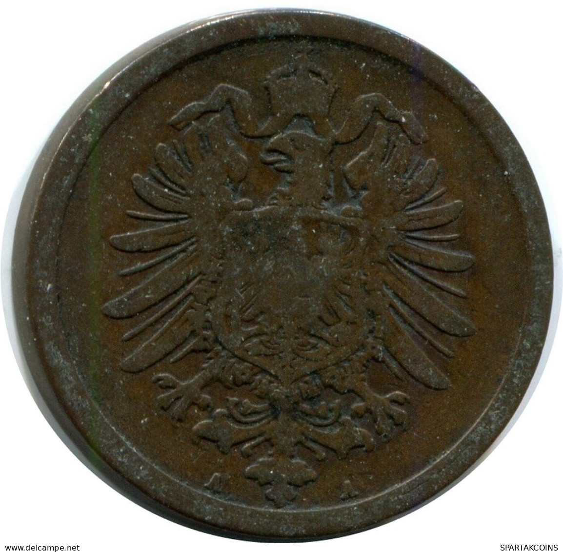 1 PFENNIG 1874 A ALLEMAGNE Pièce GERMANY #AX399.F.A - 1 Pfennig