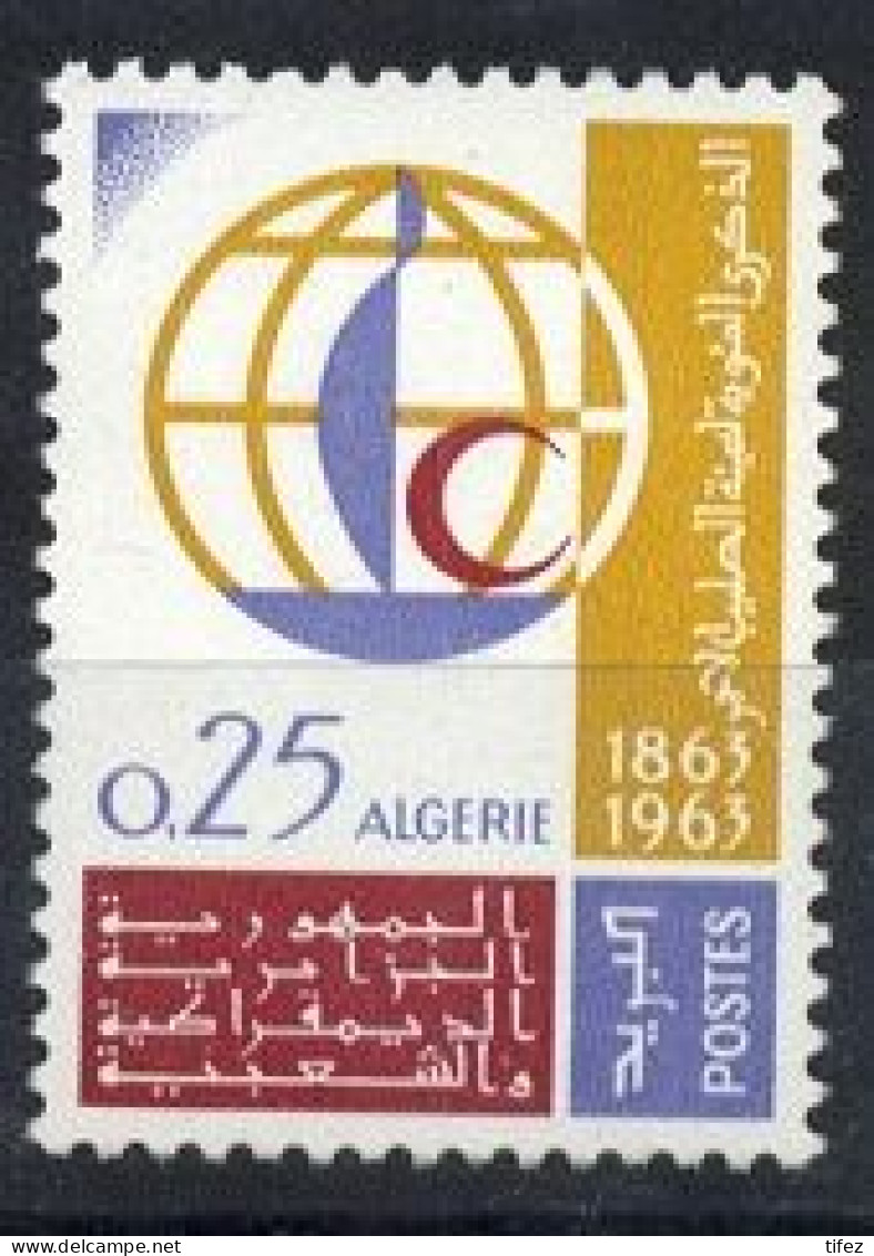 Année 1963-N°383 Neufs**MNH : Centenaire De La Croix-rouge Internationale - Algérie (1962-...)