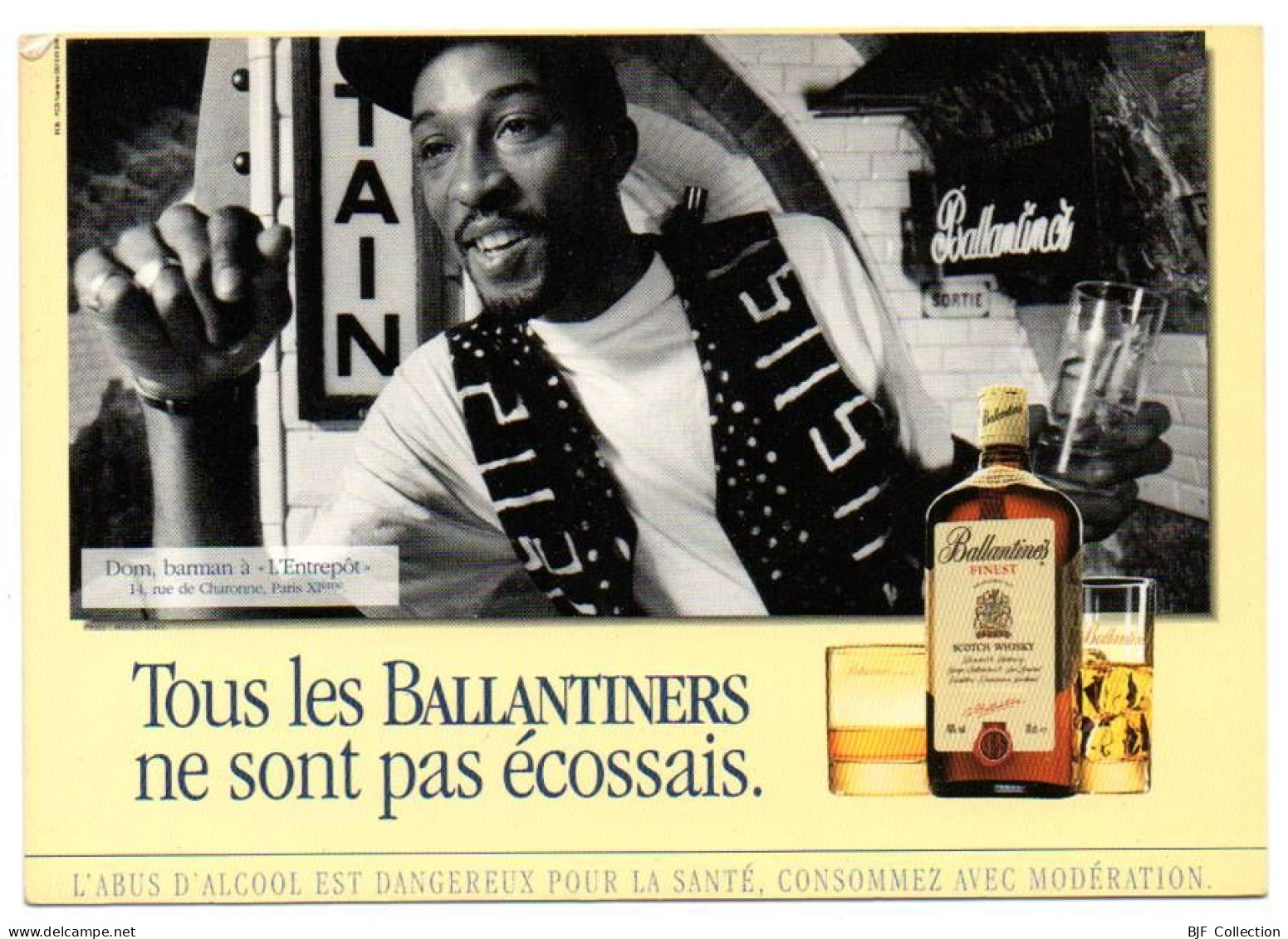 BALLANTINE'S Tous Les Ballantiners Ne Sont Pas écossais - Publicité