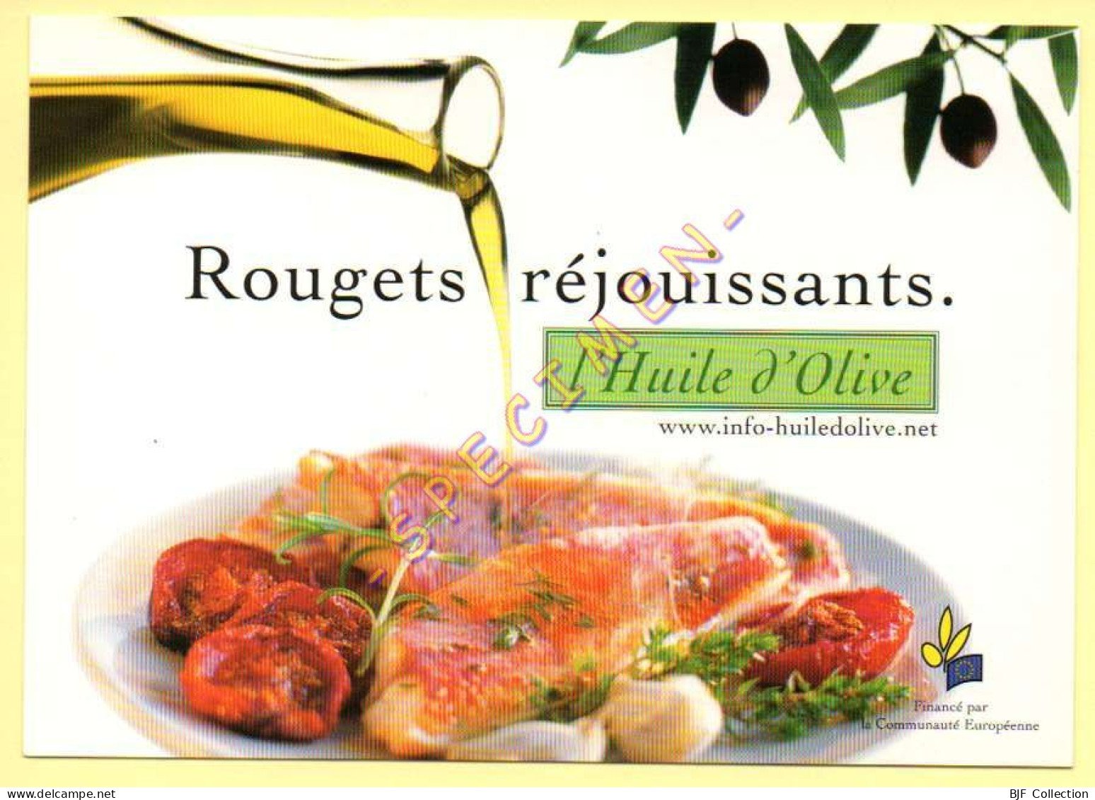 HUILE D'OLIVE – Rougets Réjouissants - Publicité