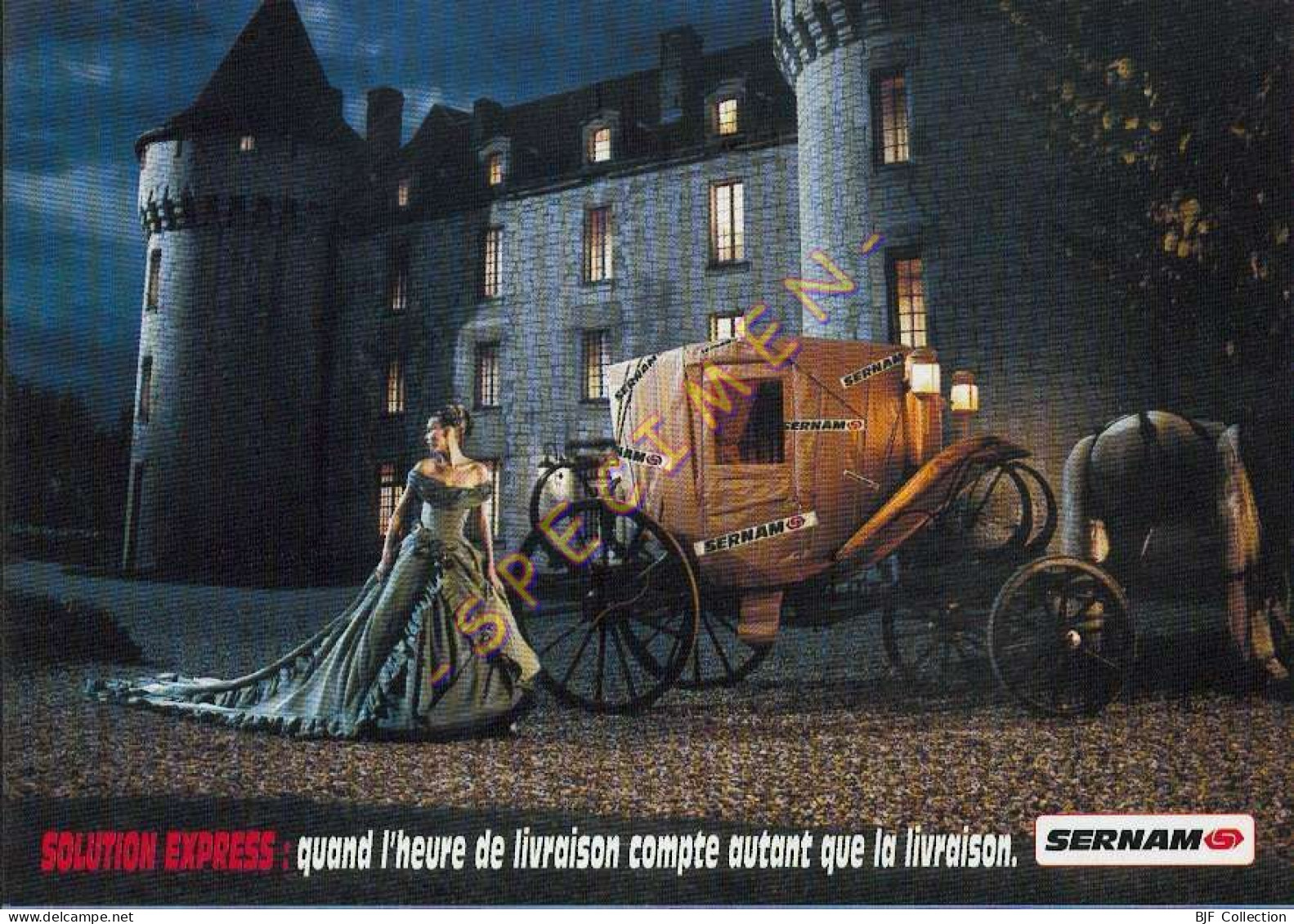 SERNAM / Transport / Solution Express - Publicité