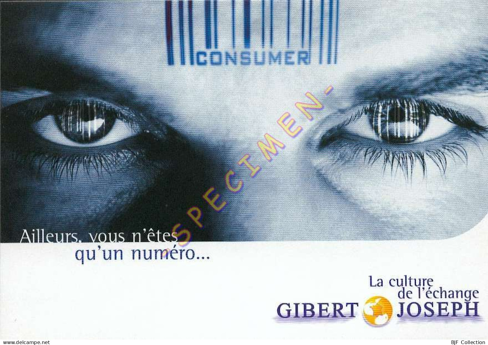 GIBERT JOSEPH – Ailleurs Vous N'êtes Qu'un Numéro - Publicité