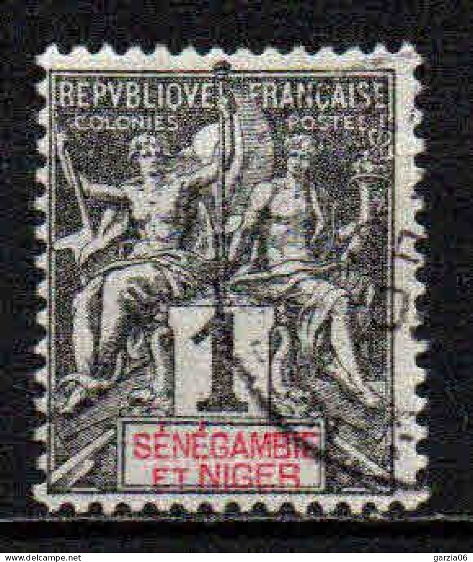 Sénégambie Et Niger  - 1903  -  Type Sage  - N° 1 - Oblit - Used - Used Stamps