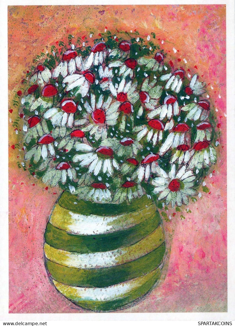 FLOWERS Vintage Ansichtskarte Postkarte CPSM #PBZ178.A - Fleurs