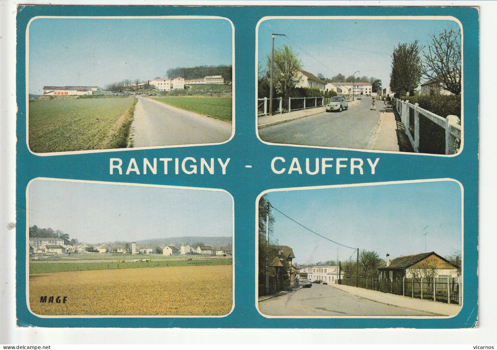 CP 60 RANTIGNY CAUFFRY - Rantigny