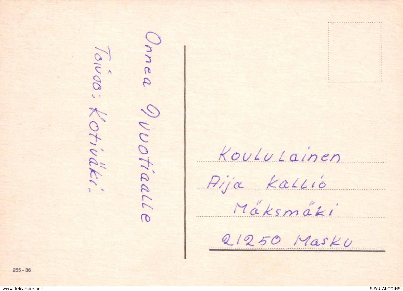 FIORI Vintage Cartolina CPSM #PAR995.A - Flowers