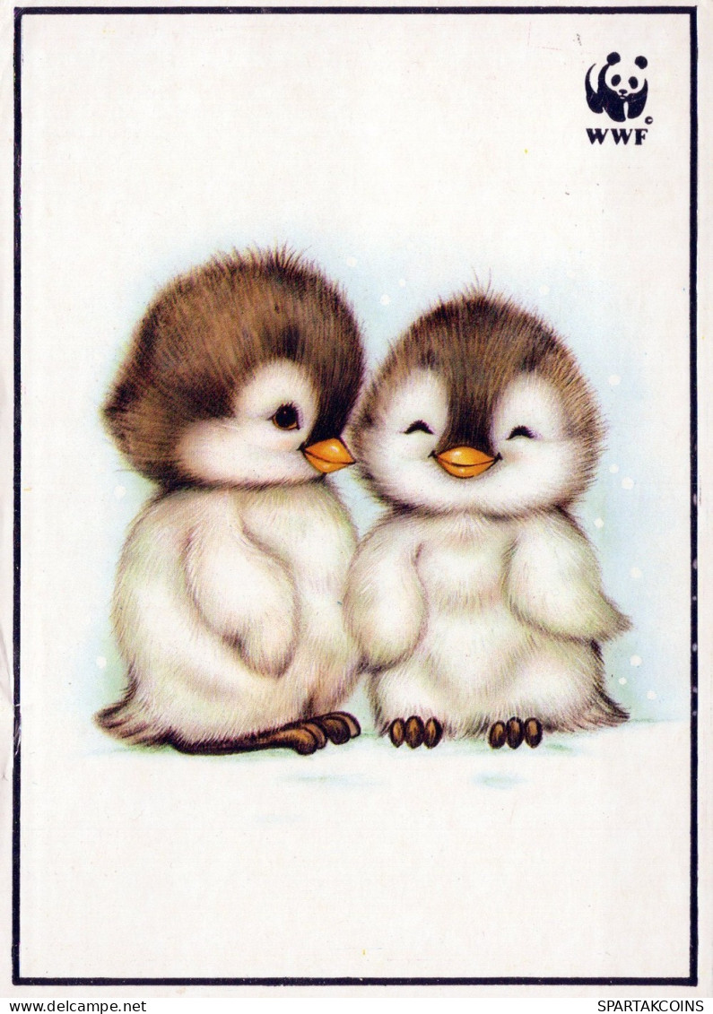 UCCELLO Animale Vintage Cartolina CPSM #PAN139.A - Birds