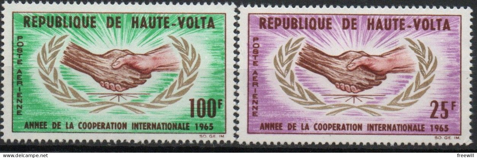 Année de la coopération internationale- Internationale co-operation year  XX 1965