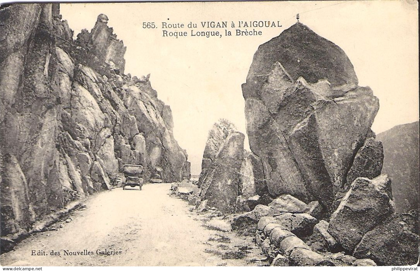 Route Du Vigan à L'Aigoual - Roque Longue - La Brèche - Le Vigan