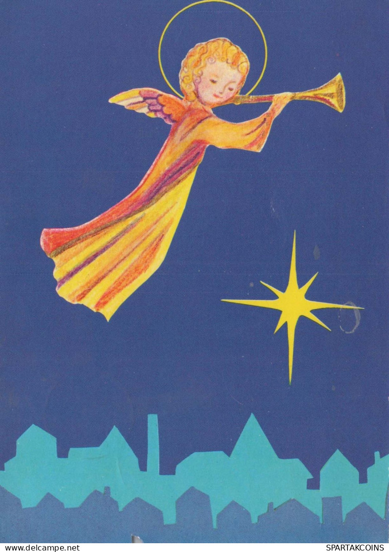 ANGEL Christmas Vintage Postcard CPSM #PBP402.A - Anges