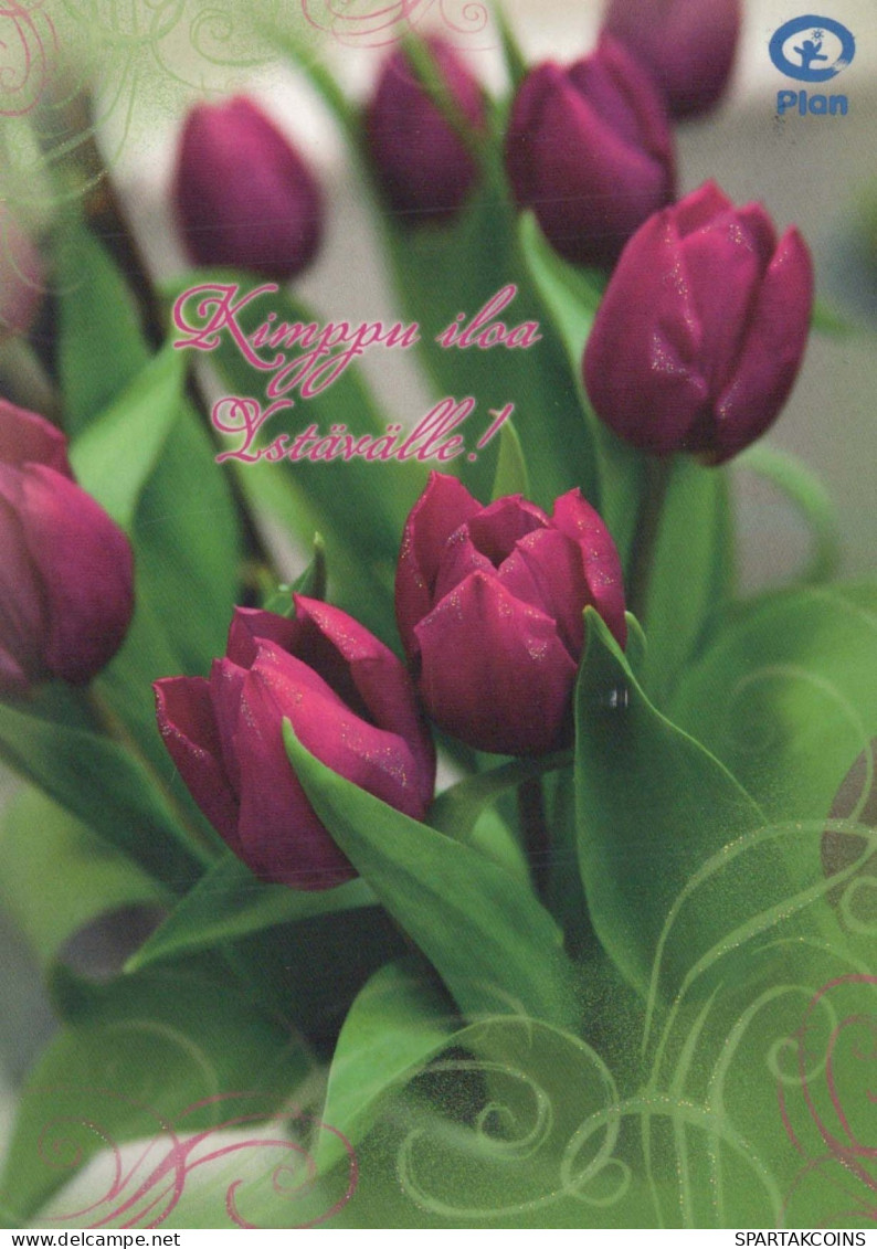 FIORI Vintage Cartolina CPSM #PBZ901.A - Flowers