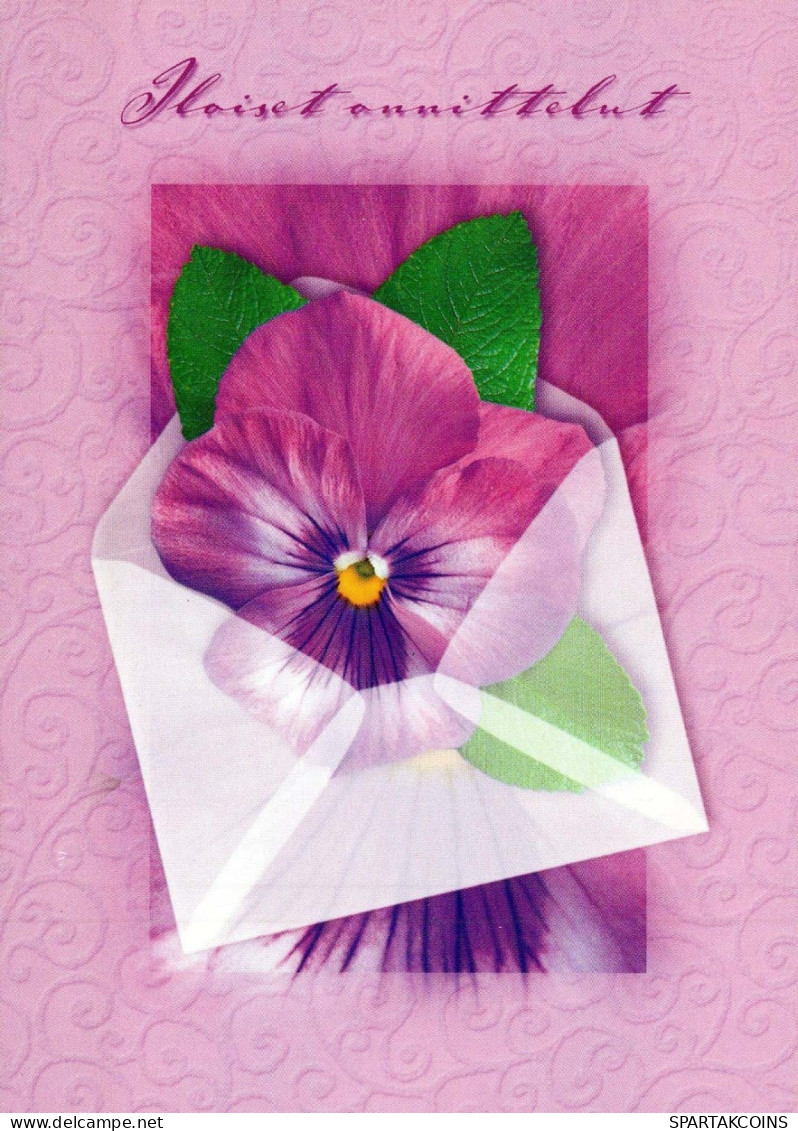 FIORI Vintage Cartolina CPSM #PBZ776.A - Flowers