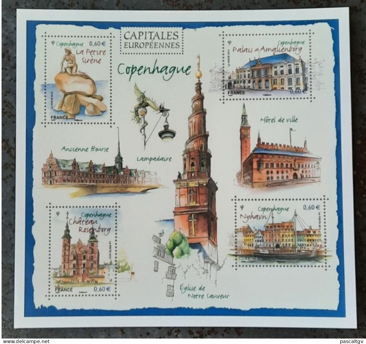 2012 - Entier Postal International - 20gr (1,96 Euro) - ** COPENHAGUE Capitale Européenne ** - 4637 - LUXE - - Postdokumente