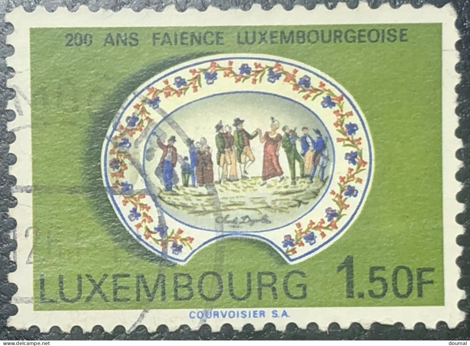 Luxembourg 1967, 200 Years Of Luxembourg Faience And Others - Usados