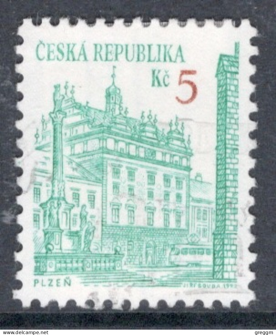 Czech Republic 1993 Single Stamp To Celebrate Definitive Issues In Fine Used - Usados