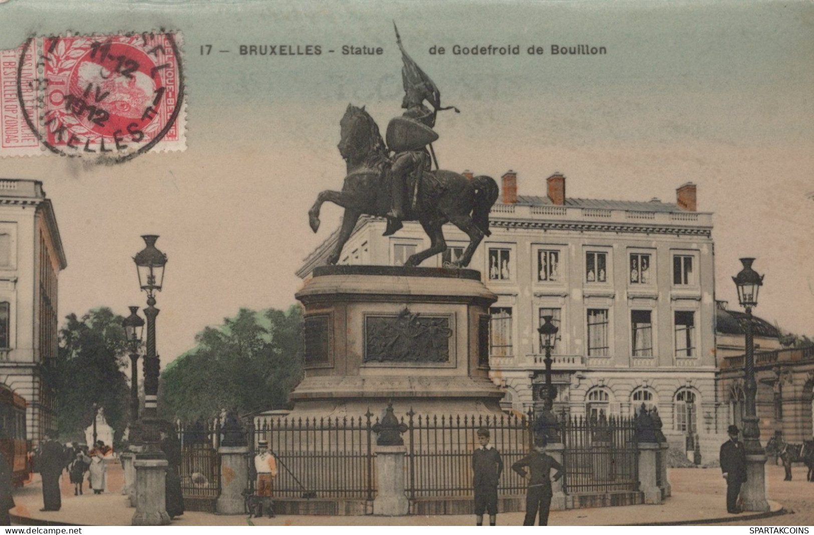 BELGIEN BRÜSSEL Postkarte CPA #PAD565.A - Brüssel (Stadt)