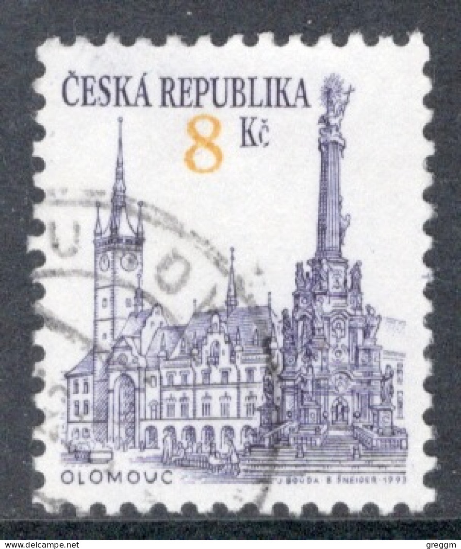 Czech Republic 1993 Single Stamp To Celebrate Definitive Issues In Fine Used - Usados