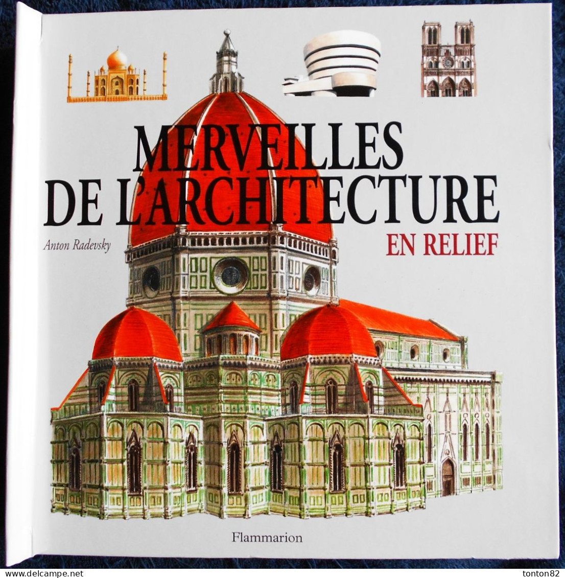 Anton Radevsky - MERVEILLES DE L'ARCHITECTURE - En Relief ( Très Beau  Livre POP UP ) - Flammarion - ( 2004 ) . - Autres & Non Classés