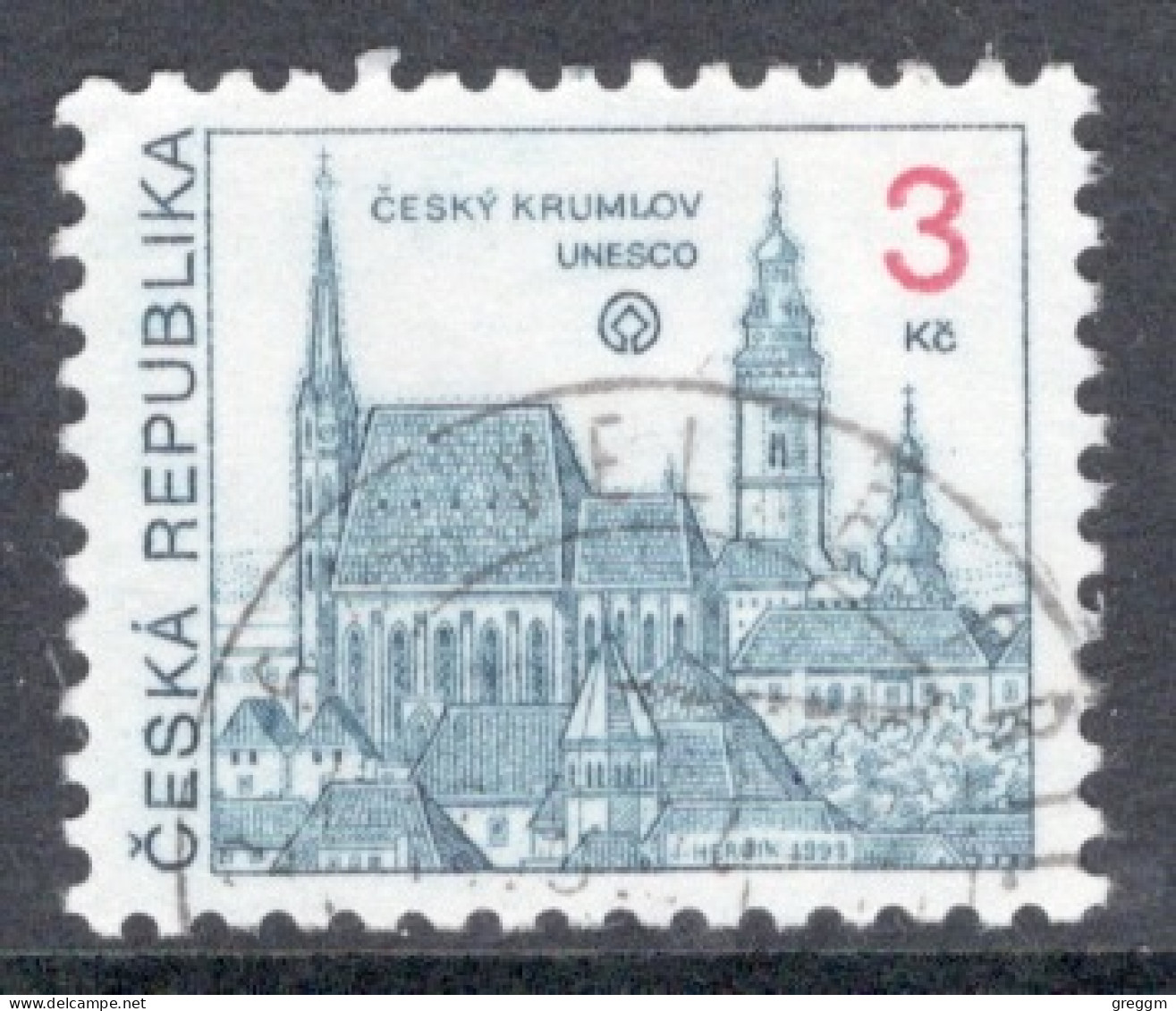 Czech Republic 1993 Single Stamp To Celebrate Definitive Issues In Fine Used - Usati