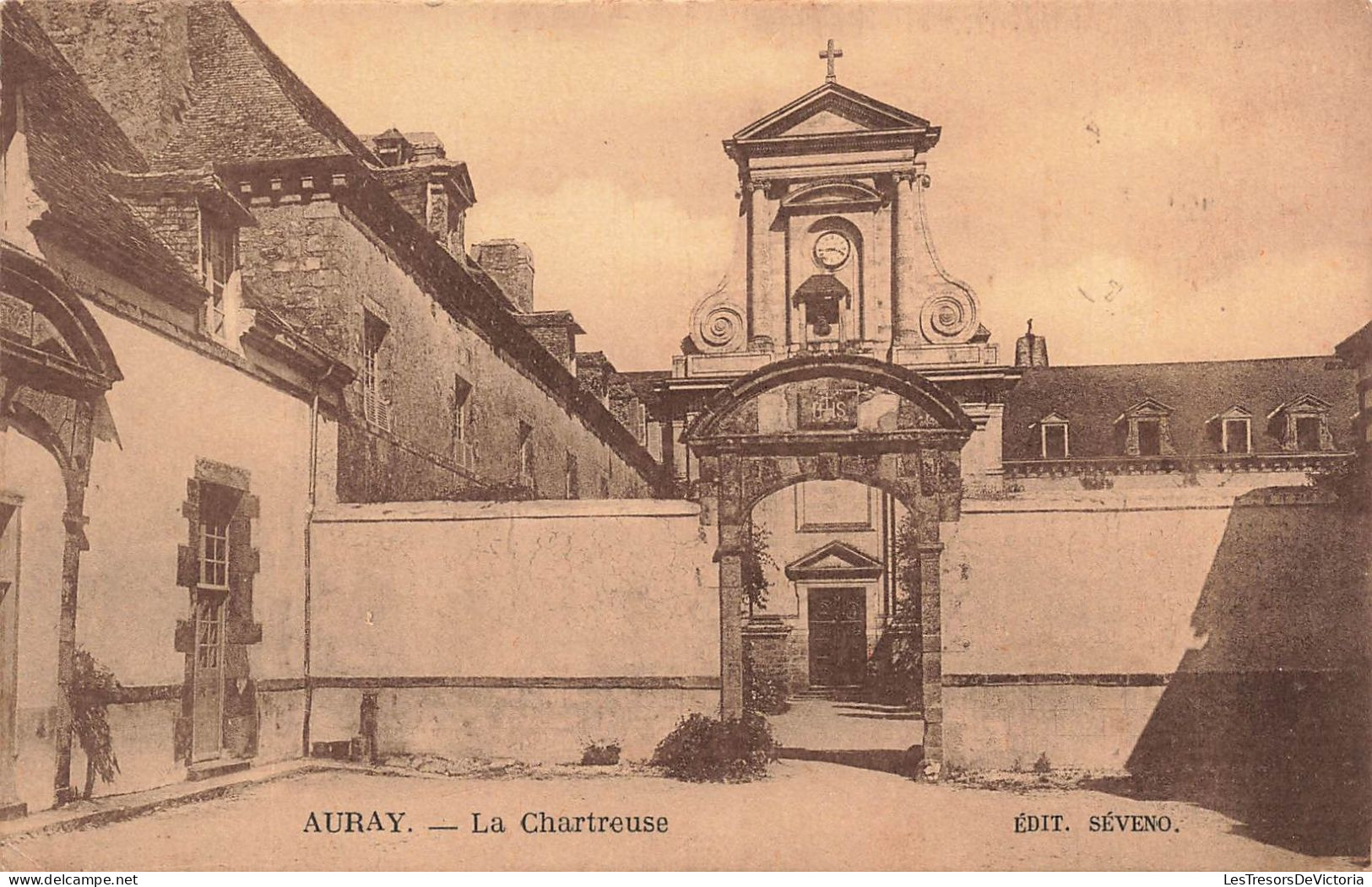 FRANCE - Auray - La Chartreuse - Vue Sur L'entrée - Vue D'ensemble - Edit Seveno - Carte Postale Ancienne - Auray