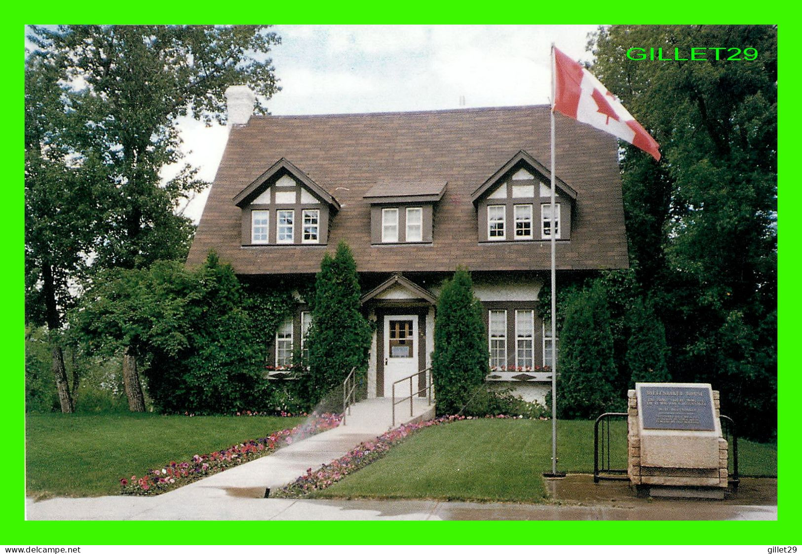 PRINCE ALBERT, SASKATCHEWAN - DIEFENBAKER HOUSE MUSEUM - CAMPBELL PRINTING LTD - - Autres & Non Classés