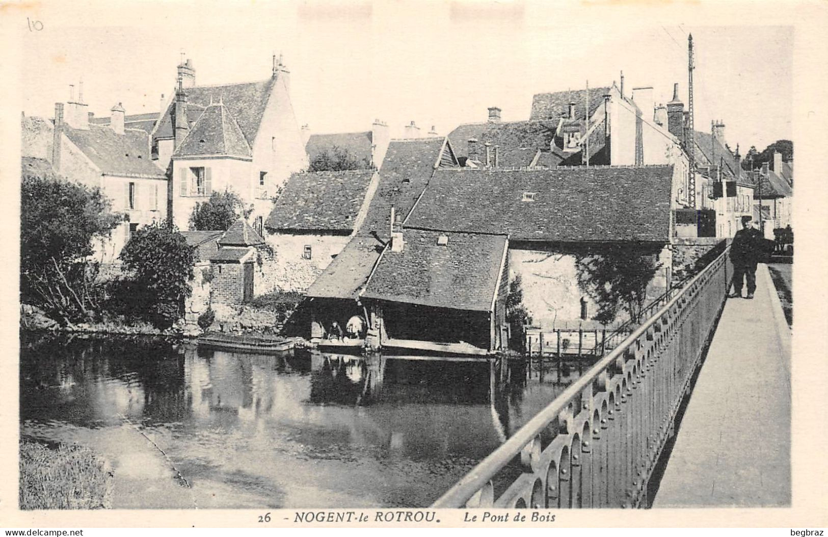 NOGENT LE ROTROU      PONT DE BOIS    LAVOIR - Nogent Le Rotrou